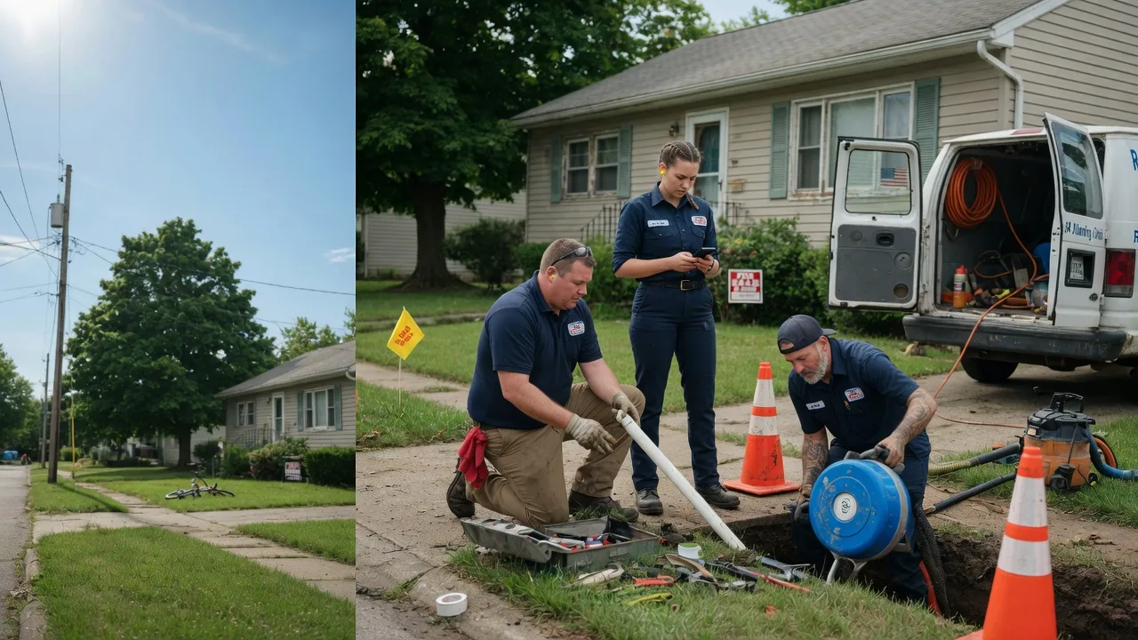 Sewer Line Repair in Broomes Island, MD near me